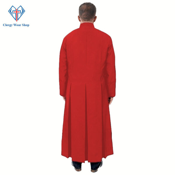 Men's Class A Vestments Red Anglican Cassock