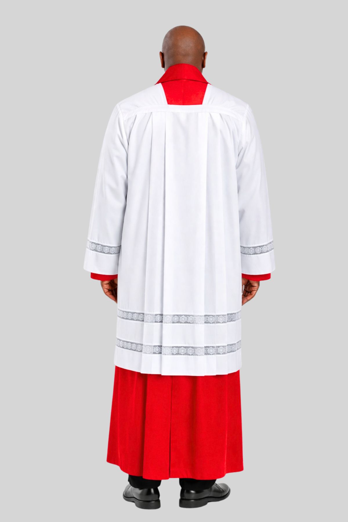 Righteous Cardinal Clergy Vestment Set (4) Righteous Cardinal Clergy Vestment Set