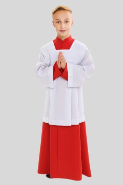 Roman Altar Server Cassock for Traditional Church Use