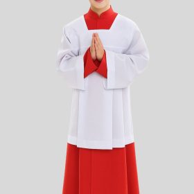 Roman Altar Server Cassock for Traditional Church Use