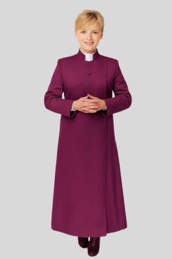Anglican Style Cassock for Women Crafted in Elegant Style
