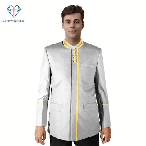 Mens White Clergy Jackets