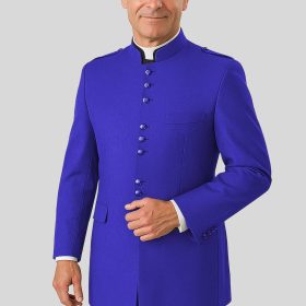 Royal Blue Church Suit for Men Tailored for Religious Events