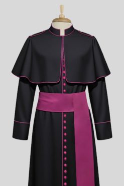 Bishop House Cassock Red Purple
