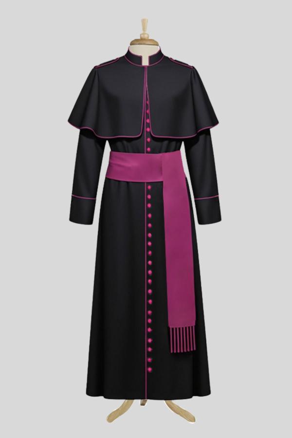 Bishop House Cassock Red Purple