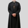 Tailored Men's Clergy Robe Fit for Formal Ministry