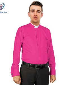 Clergy Shirt for Bishop Roman Collar