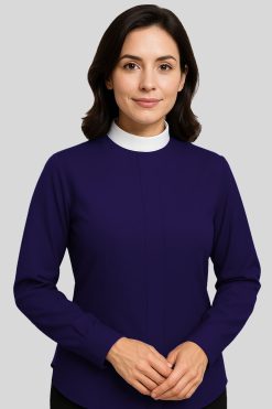Women's Clergy Shirts Navy