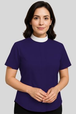 Women's Clergy Shirts Navy