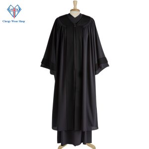 Lady Music Director's Choir Gown Black