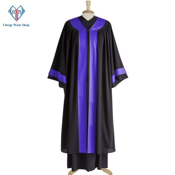 Lady Music Director's Choir Gown Purple