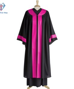 Lady Music Director's Choir Gown Reddish Purple