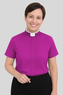Womens Clergy Shirt TonsureCollar