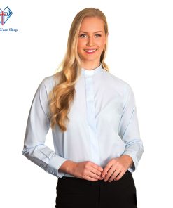 Clergy Shirt for Womens Blue-sky - Clergy Wear Shop ™