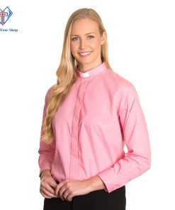 Smart Clergy Shirt for Women Tab Collar - Clergy Wear Shop ™