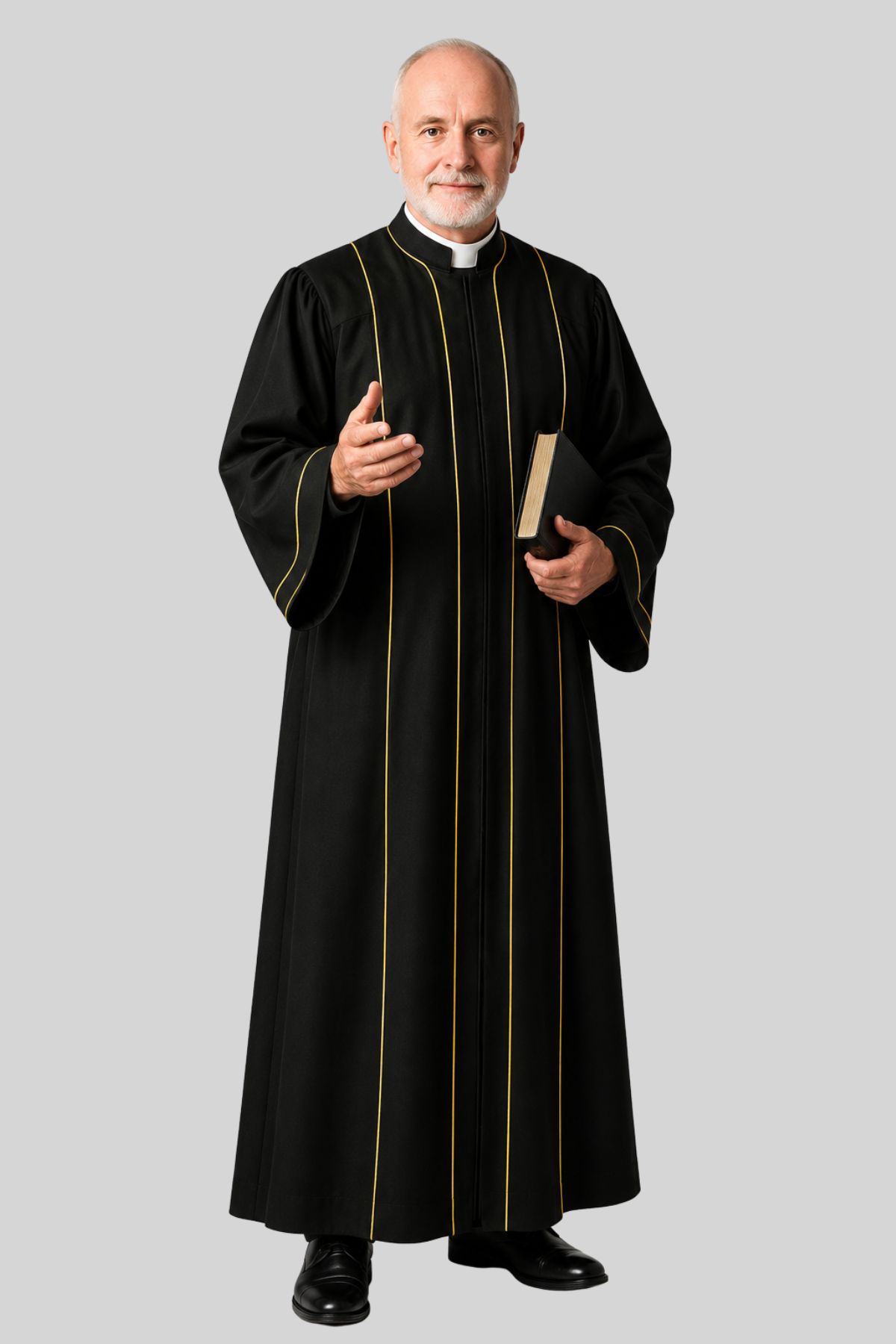 Stylish Clergy Robe for Men in Classic Tailored Fit Stylish Clergy Robe for Men in Classic Tailored Fit