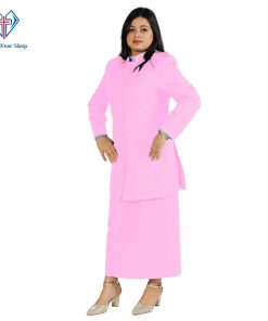 Women's Pink Skirt Suit