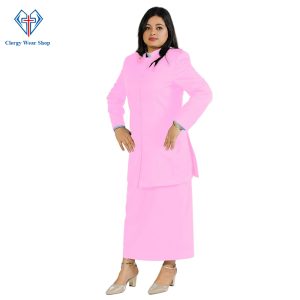 Women's Pink Skirt Suit