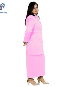 Women's Pink Skirt Suit