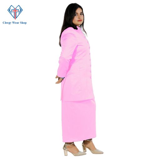 Women's Pink Skirt Suit