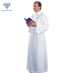 Classic Clerical Alb for Men - Clergy Wear Shop ™