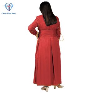 Crimson Women's Clergy Cassock - Clergy Wear Shop ™