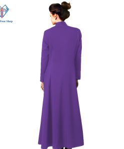 Faithful Ministerial Robe for Women - Roman Purple (1)