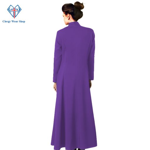 Faithful Ministerial Robe for Women - Roman Purple (1)