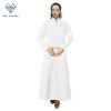 Graceful White Minister Robe for Women