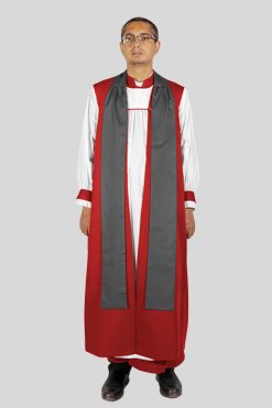 Red Clergy Chimere Set