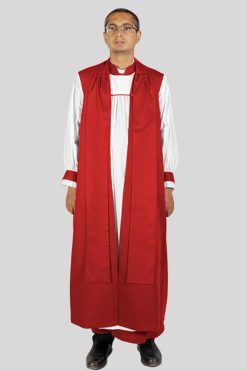 Red Clergy Chimere Set