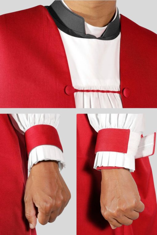 Red Clergy Chimere Set