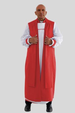 Red Clergy Chimere with Red Tippet