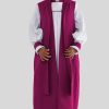 Red Purple Clergy Chimere Set