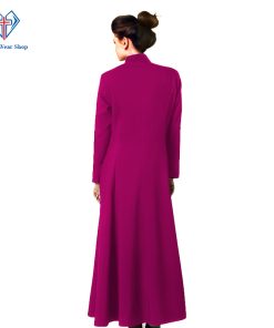 Sacred Women's Clergy Robe - Red Purple - Clergy Wear Shop ™