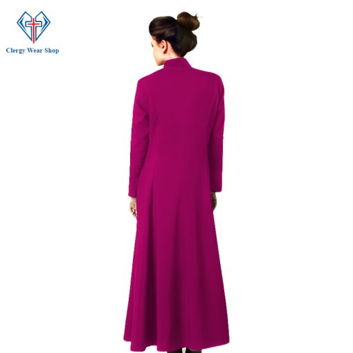 Sacred Women's Clergy Robe - Red Purple - Clergy Wear Shop ™