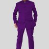 Red Purple Church Suit