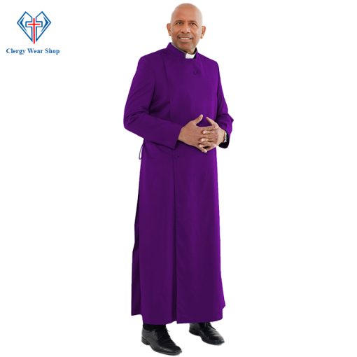 Anglican Priest Cassock Roman Purple - Clergy Wear Shop ™