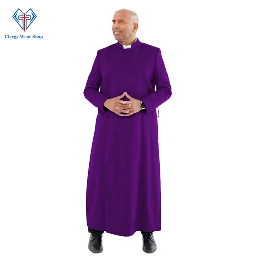 Anglican Priest Cassock Roman Purple - Clergy Wear Shop ™