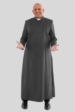 Black Anglican Cassock for Men