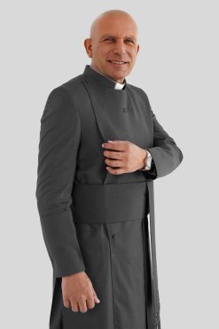 Black Anglican Cassock for Men