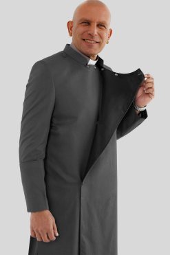Black Anglican Cassock for Men