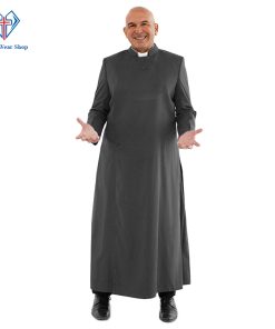 Black Anglican Cassock for Men - Clergy Wear Shop ™