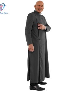 Black Anglican Cassock for Men - Clergy Wear Shop ™