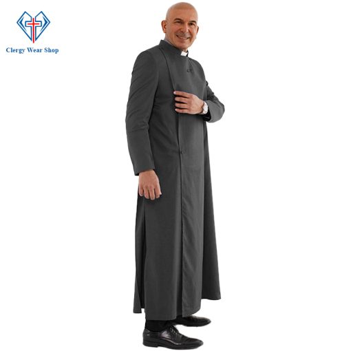 Black Anglican Cassock for Men - Clergy Wear Shop ™