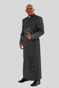Black Roman Cassock for Priests