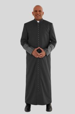 Black Roman Cassock for Priests