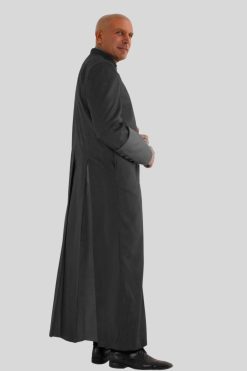 Black Roman Cassock for Priests
