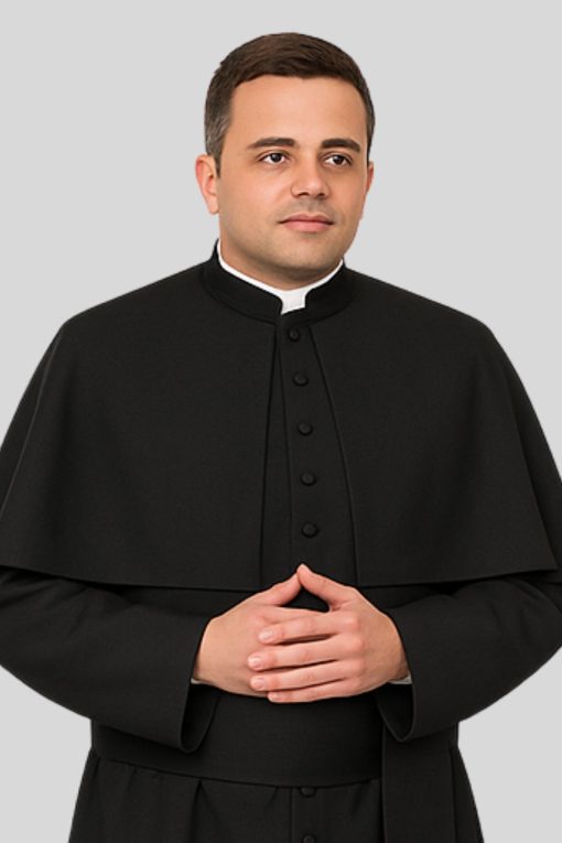 Classic Black Priest Cassock