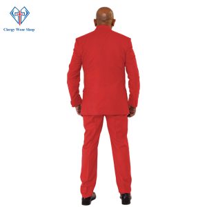 Majesty Red Men's Clergy Suit – Perfect for Holy Ceremonies